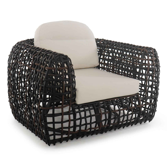 Dynasty Swivel Armchair with Sunbrella Cushion