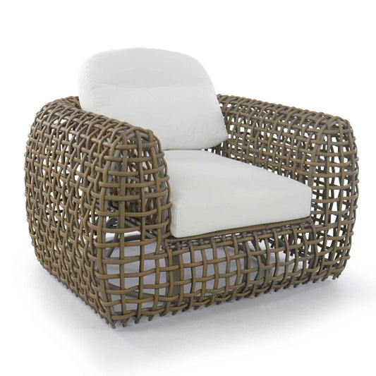 Dynasty Swivel Armchair with Sunbrella Cushion