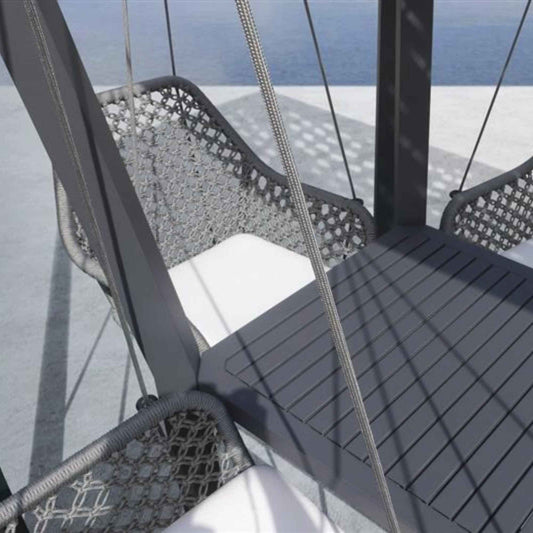 Moma Hanging Chair with Sunbrella Cushion