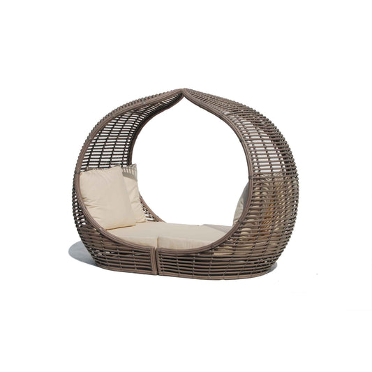 Troy 3-Piece Wing Chair with Sunbrella Cushions