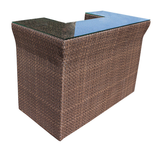 Atlantis Outdoor Bar with Glass