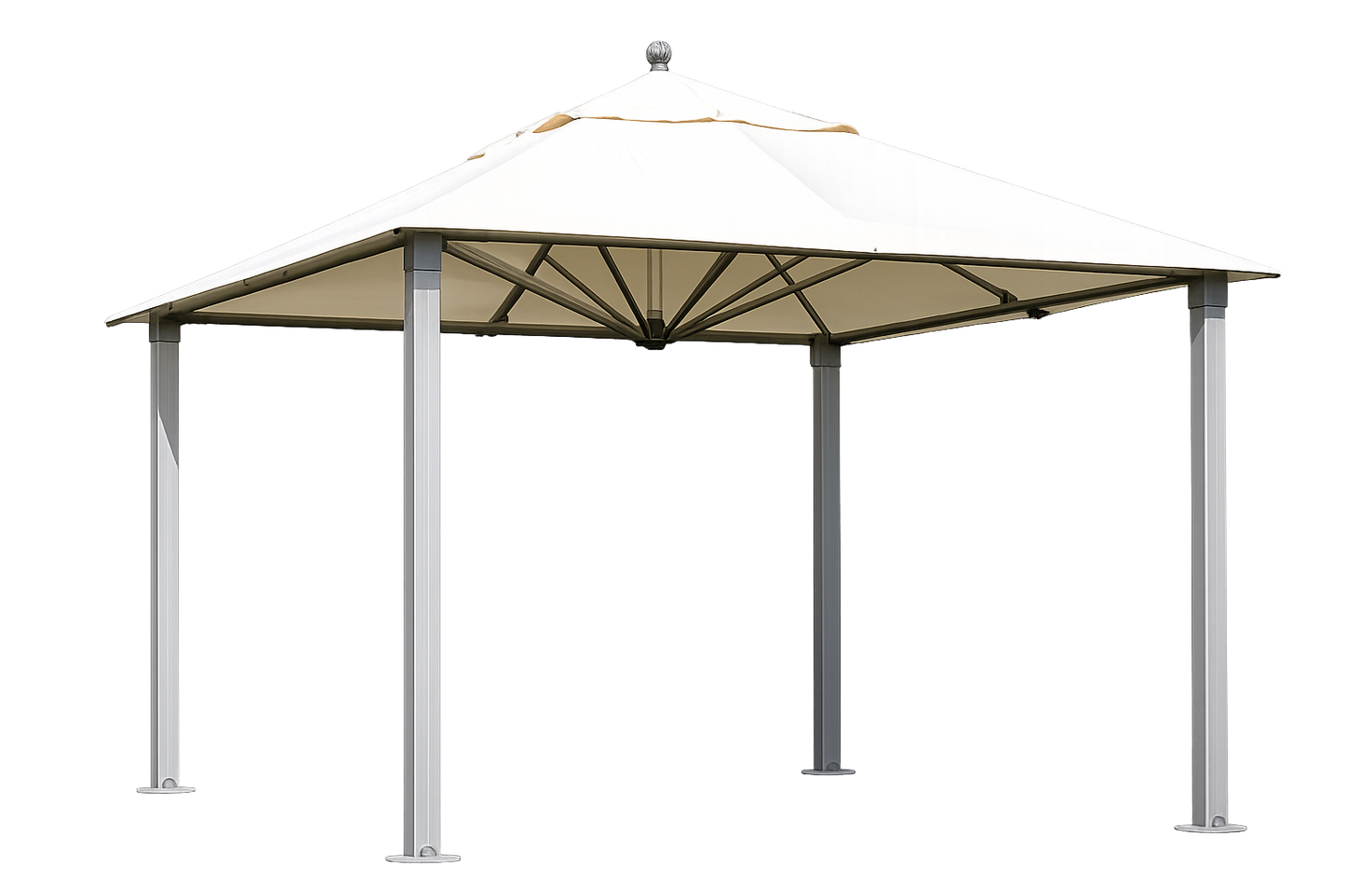 Alize 11' Square Aluminum Gazebo