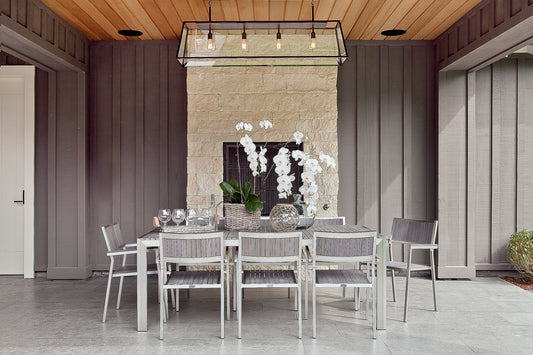 Sicilia Dining Chair w/Faux Teak