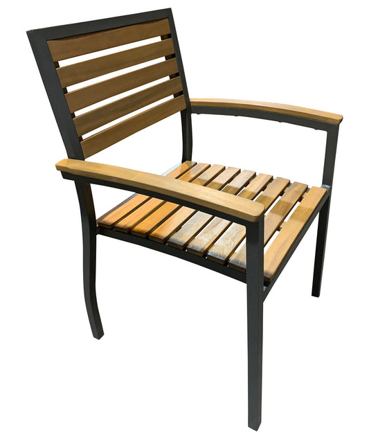 Panama Jack Boca Grande Stackable Dining Armchairs (Set of 2)