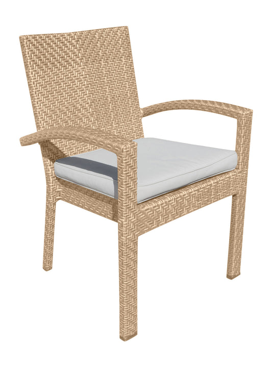 Panama Jack Austin Dining Armchairs with Cushions (Set of 2)