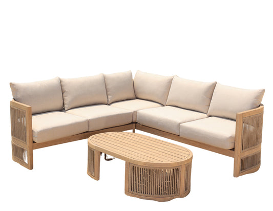 Panama Jack Cabo 3-Piece Sectional Seating Set