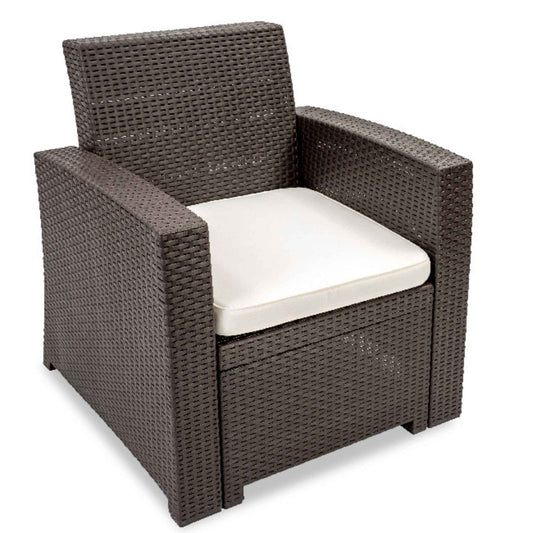 Plastique Lounge Chair w/cushion