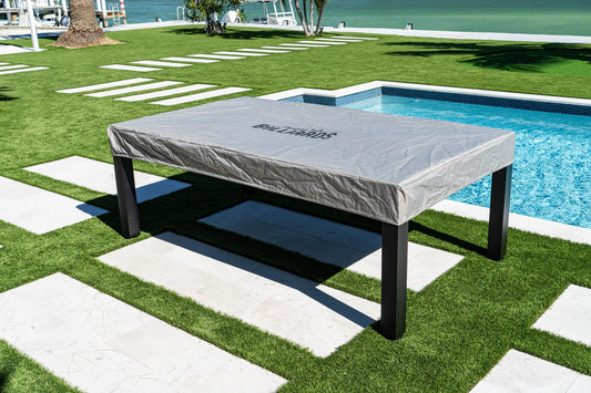 Panama Jack Indoor / Outdoor Billiards Aluminum Pool Table w/Sunbrella Fabric