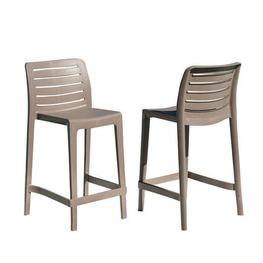 Leva Set of 2 Counterstools - Cappucino