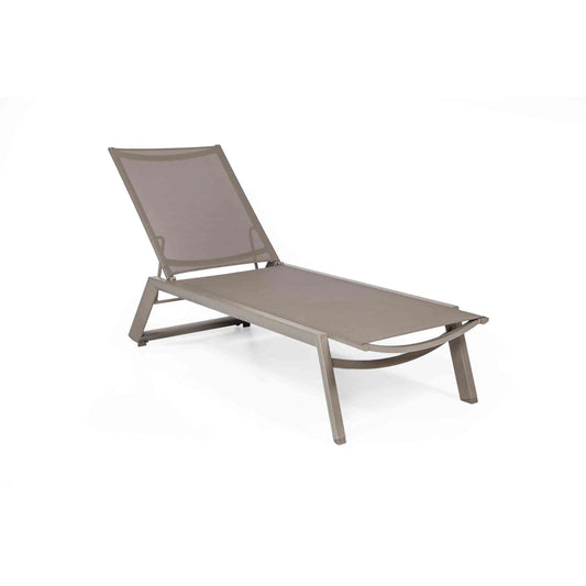 Odessa Set of 2 Chaise Loungers - Capuccino