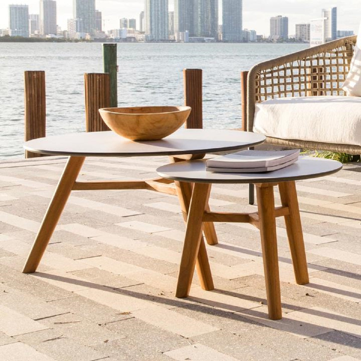 Santorini Round Coffee Table