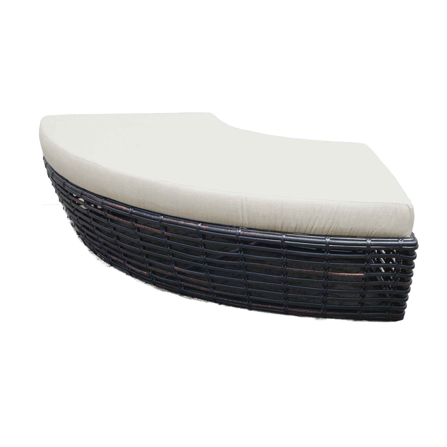 Halo Bench with Sunbrella Cushions