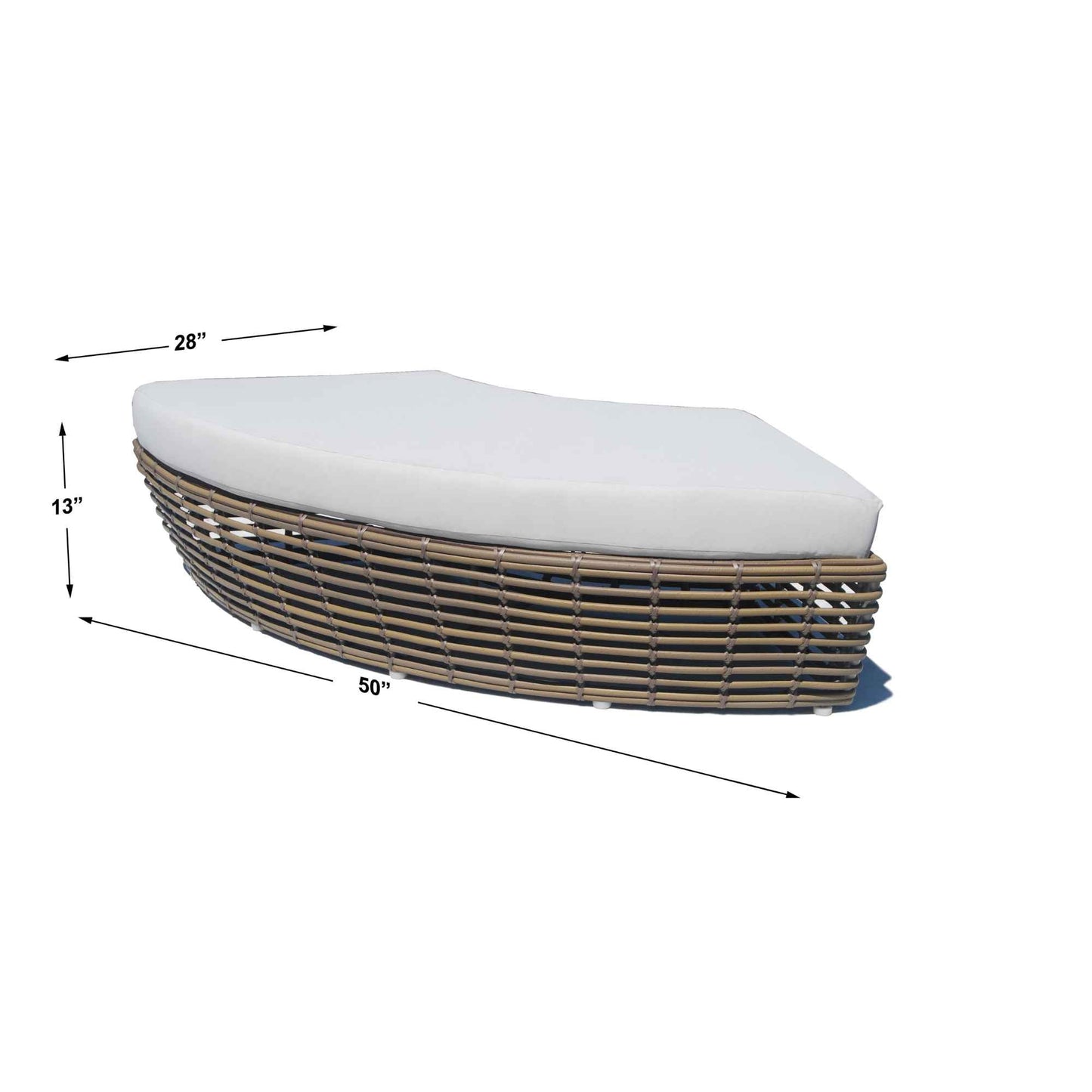 Halo Daybed with Sunbrella Cushions