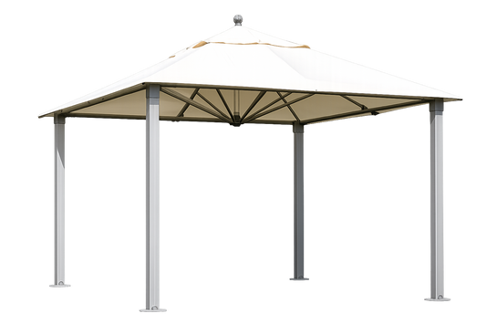 Alize 11' Square Aluminum Gazebo