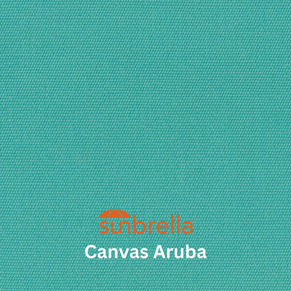 Halo Bench with Sunbrella Cushions