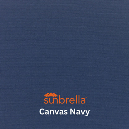 Halo Bench with Sunbrella Cushions