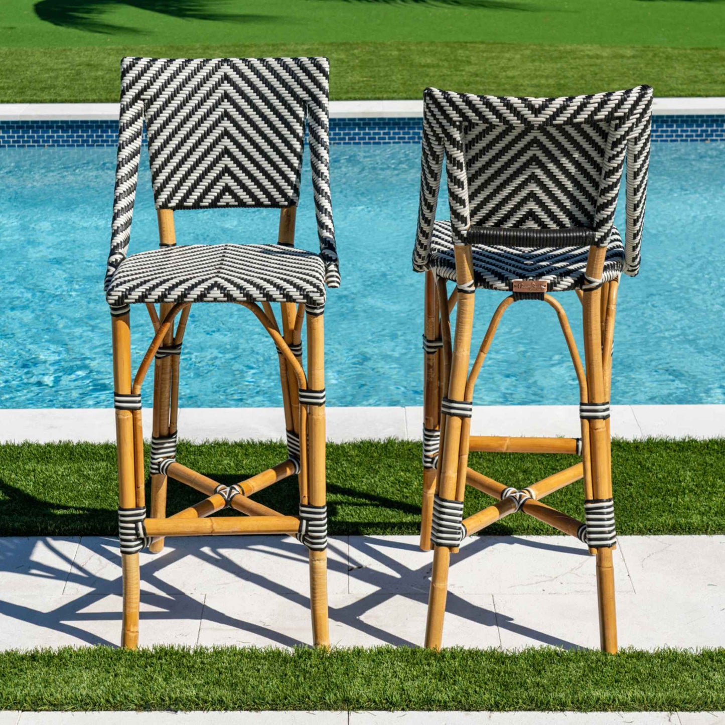 Panama Jack Set 2 Paige Bar Stools