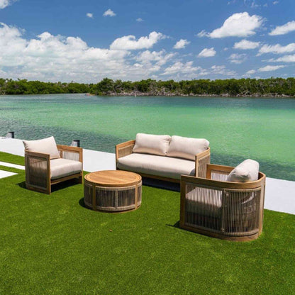 Compass Cay 4-Piece Loveseat Set