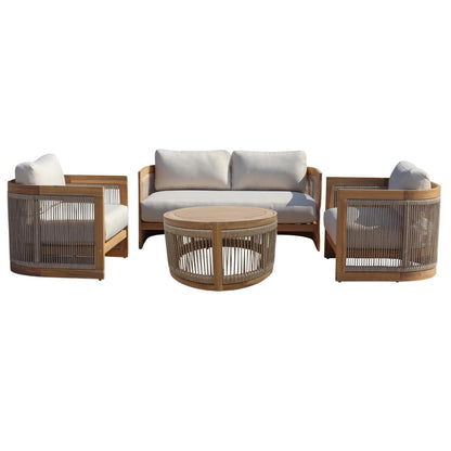 Compass Cay 4-Piece Loveseat Set