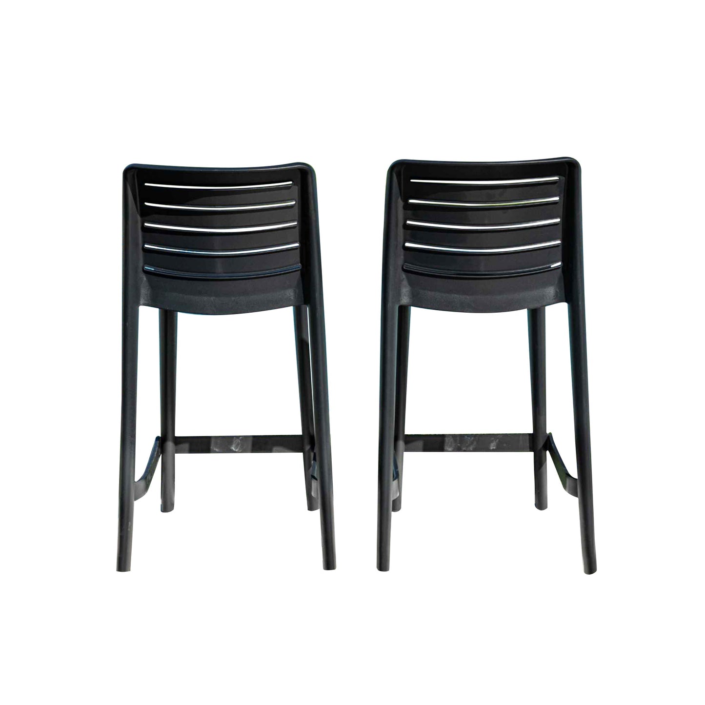 Leva Set of 2 Barstools - Anthracite
