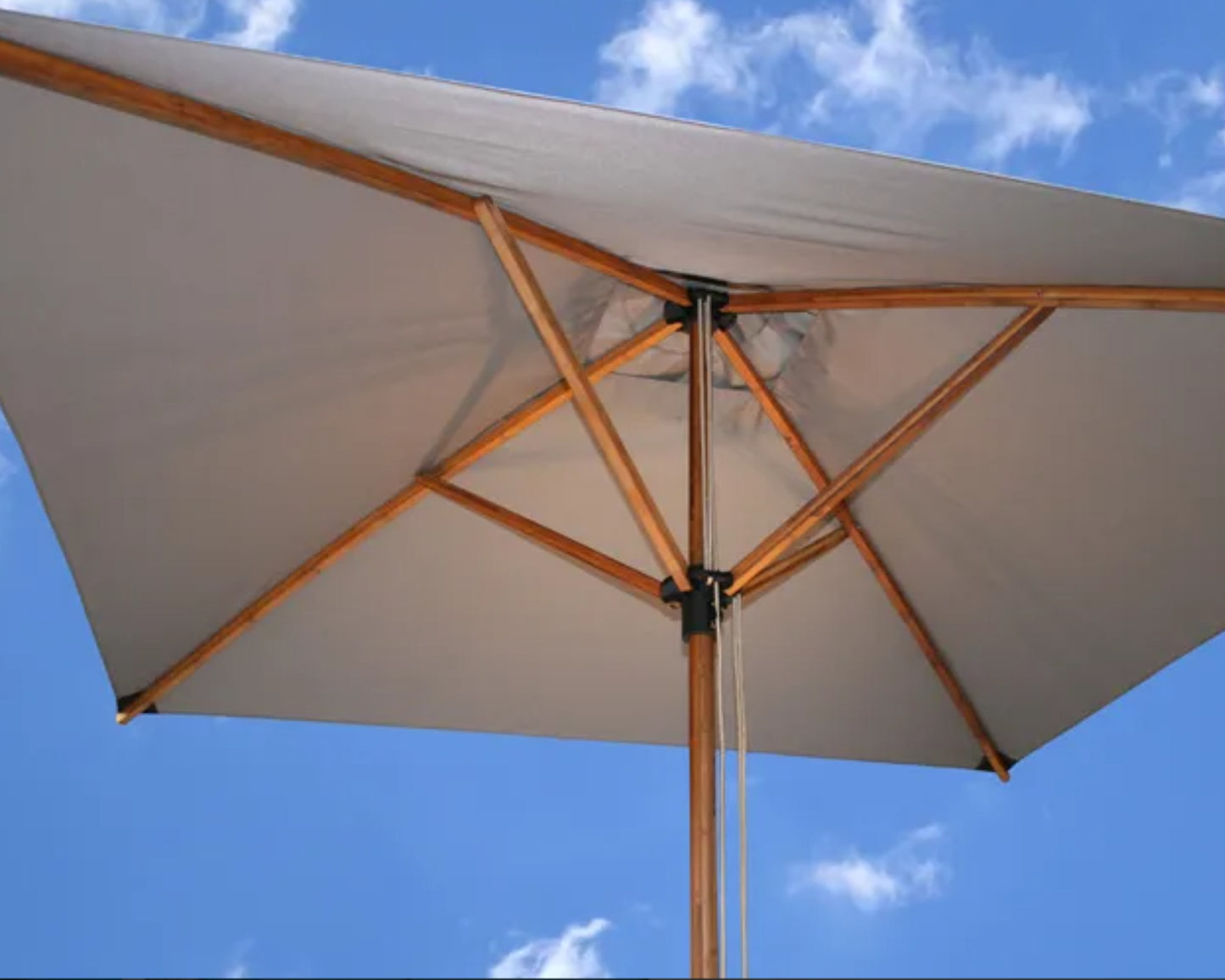 Sirocco Bamboo Center Pole Umbrella